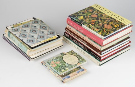 WALLPAPER / INTERIORS REFERENCE VOLUMES, LOT OF 20