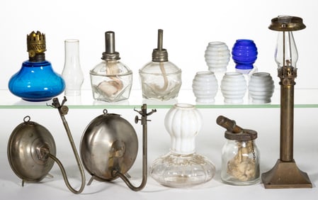 ASSORTED MINIATURE LAMPS AND RELATED, UNCOUNTED LOT