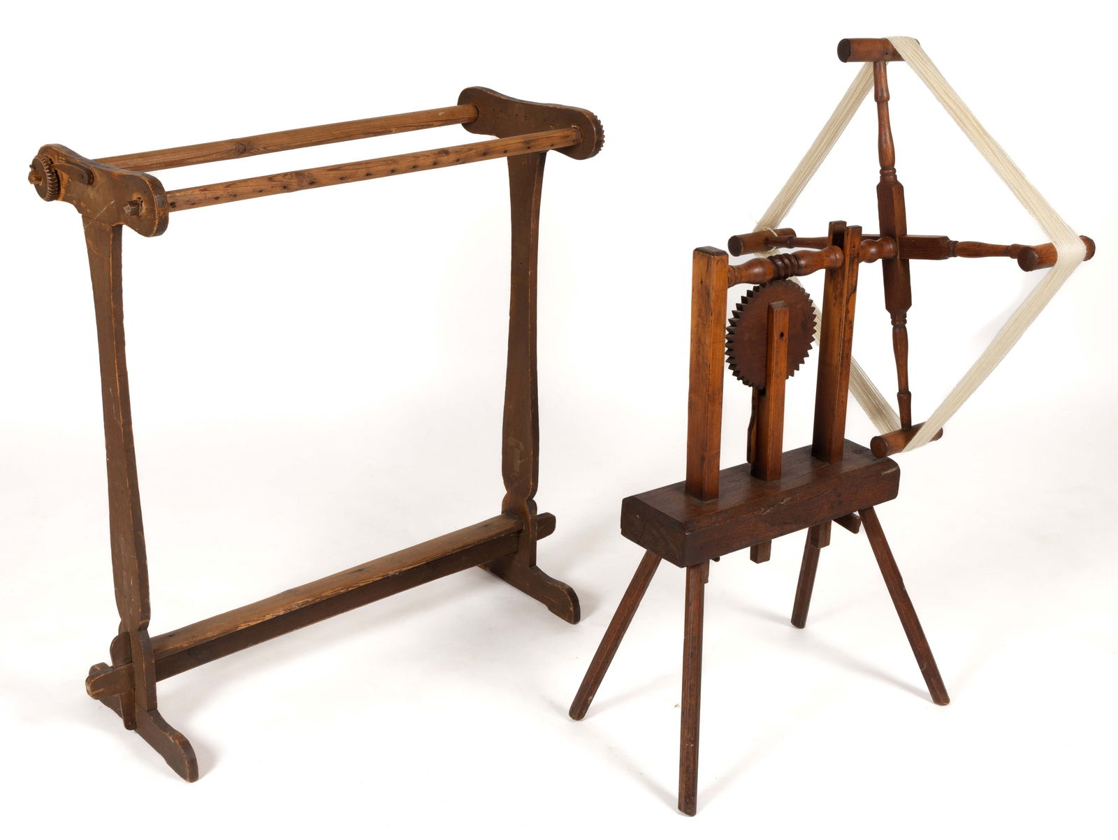 VIRGINIA AND MID-ATLANTIC TEXTILE PRODUCTION ARTICLES, LOT OF TWO (1 of 3)