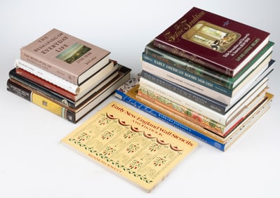 DOMESTIC AND INTERIORS REFERENCE VOLUMES, LOT OF 17