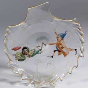 MT. WASHINGTON SIGNED NAPOLI PALMER COX'S BROWNIES DISH / TRAY