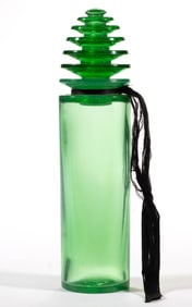 RENE LALIQUE "SANS ADIEU" ART GLASS PERFUME BOTTLE