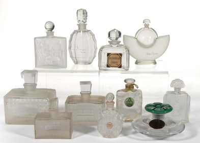ASSORTED VINTAGE PERFUME BOTTLES, LOT OF 11