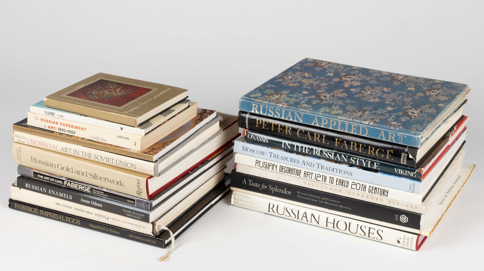 RUSSIAN DECORATIVE ARTS REFERENCE VOLUMES, LOT OF 19 (1 of 1)