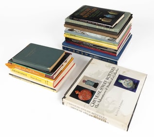 CHINESE / JAPANESE DECORATIVE ARTS REFERENCE VOLUMES, LOT OF 21