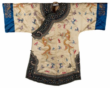 CHINESE EMBROIDERED SILK JACKET