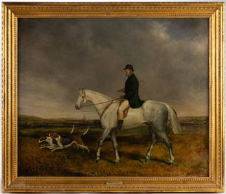ABRAHAM COOPER (BRITISH, 1787-1868), ATTRIBUTED, EQUESTRIAN PAINTING (1 of 3)