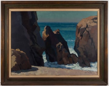 ANTONIO PIETRO MARTINO (AMERICAN, 1902-1988) CALIFORNIA COASTAL LANDSCAPE