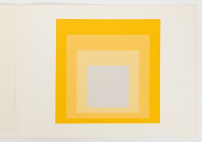 JOSEF ALBERS (AMERICAN, 1888-1976) FORMULATION: ARTICULATION PORTFOLIO SERIGRAPH PRINT
