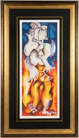 ALEJANDRA NECHITA (ROMANIAN, B.1985) ABSTRACT LITHOGRAPH