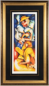 ALEJANDRA NECHITA (ROMANIAN, B.1985) ABSTRACT LITHOGRAPH