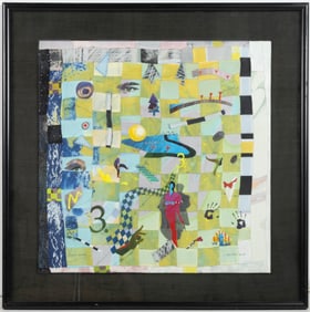 LEE MALERICH (AMERICAN, B. 1951) TEXTILE / FIBER ARTWORK