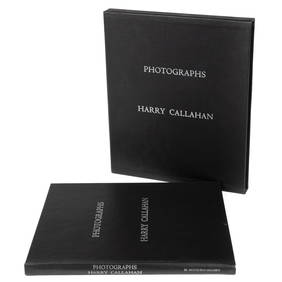 HARRY CALLAHAN SIGNED "PHOTOGRAPHS" FIRST EDITION VOLUME (1 of 2)