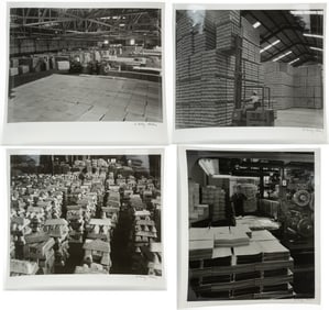 A. AUBREY BODINE (MARYLAND, 1906-1970) MARYLAND FACTORY PHOTOGRAPHS, LOT OF FOUR