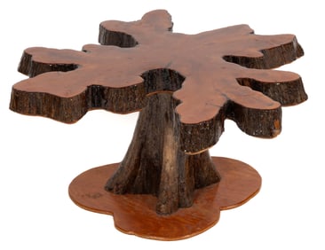 MID-CENTURY MODERN CYPRESS ROOT COFFEE / LOW TABLE