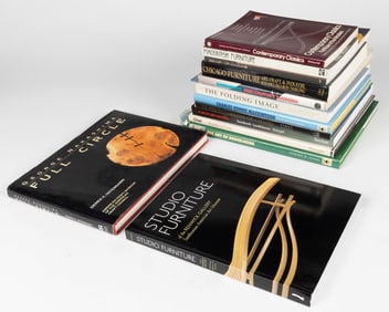 20TH-CENTURY DESIGN FURNITURE REFERENCE VOLUMES, LOT OF 14