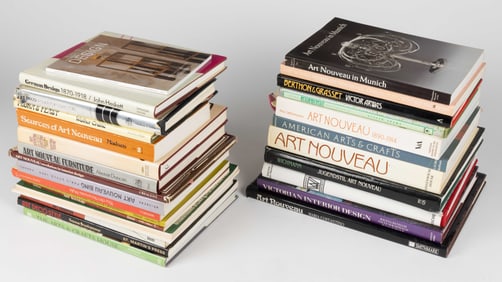 MODERN DECORATIVE ARTS REFERENCE VOLUMES, LOT OF 28