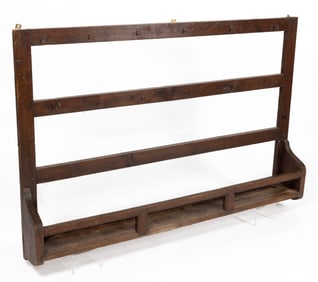 ENGLISH PINE HANGING KITCHEN RACK