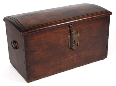 WEST INDIAN DOME-TOP CHEST