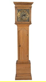 ENGLISH GEORGIAN OAK TALL-CASE CLOCK (1 of 6)