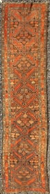 SEMI-ANTIQUE PERSIAN HERIZ RUNNER