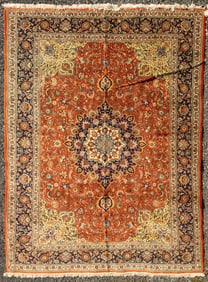 CONTEMPORARY TABRIZ PERSIAN ROOM-SIZE RUG / CARPET