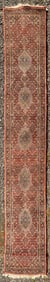 SEMI-ANTIQUE BIDJAR PERSIAN ROOM-SIZE RUG / CARPET