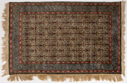CONTEMPORARY / SEMI-ANTIQUE PERSIAN FIRESIDE RUG
