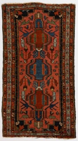SEMI-ANTIQUE ORIENTAL SCATTER RUG