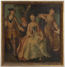 CONTINENTAL SCHOOL (19TH CENTURY) GENRE SCENE