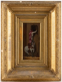 EUROPEAN SCHOOL (19TH CENTURY) ARABIAN-THEMED GENRE SCENE