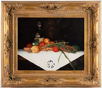 BONITA MOHAN (AMERICAN, ACTIVE 20TH / 21ST CENTURY) STILL-LIFE PAINTING