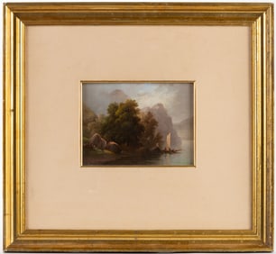 BRITISH OR CONTINENTAL SCHOOL (19TH CENTURY) LANDSCAPE PAINTING