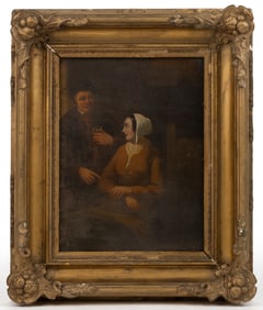 CONTINENTAL SCHOOL (19TH CENTURY) GENRE PAINTING