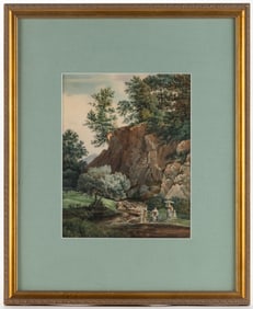 BRITISH OR CONTINENTAL SCHOOL (19TH CENTURY) LANDSCAPE PAINTING