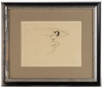 TROY KINNEY (AMERICAN, 1871-1938) "YOUTH" PRINT