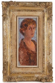 LILIAN MACKENDRICK (AMERICAN, 1906-1987) PORTRAIT OF A LADY