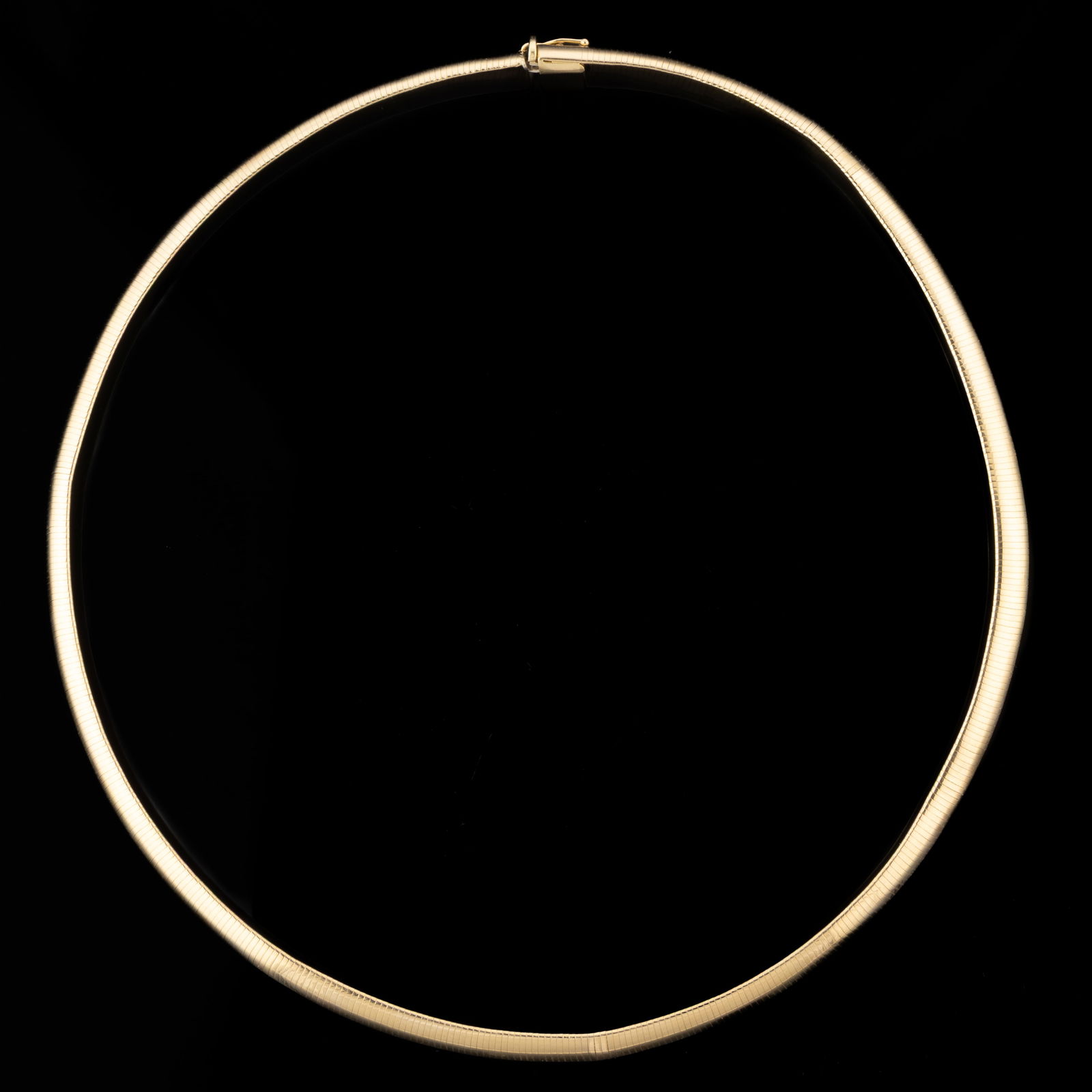 VINTAGE / CONTEMPORARY 14K YELLOW GOLD OMEGA CHOKER NECKLACE CHAIN (1 of 1)