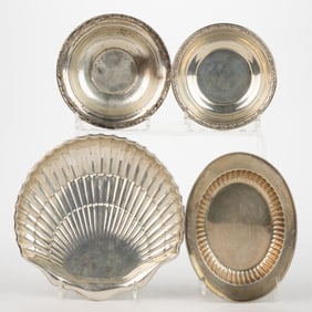 GORHAM AND OTHER STERLING SILVER TABLE ARTICLES, LOT OF FOUR