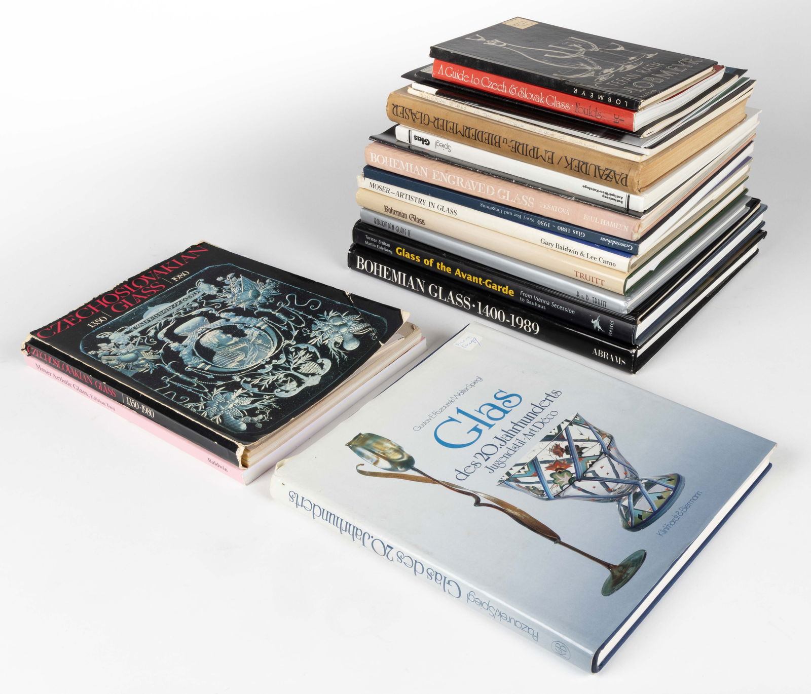 BOHEMIAN / CZECH REFERENCE VOLUMES, LOT OF 21 (1 of 1)