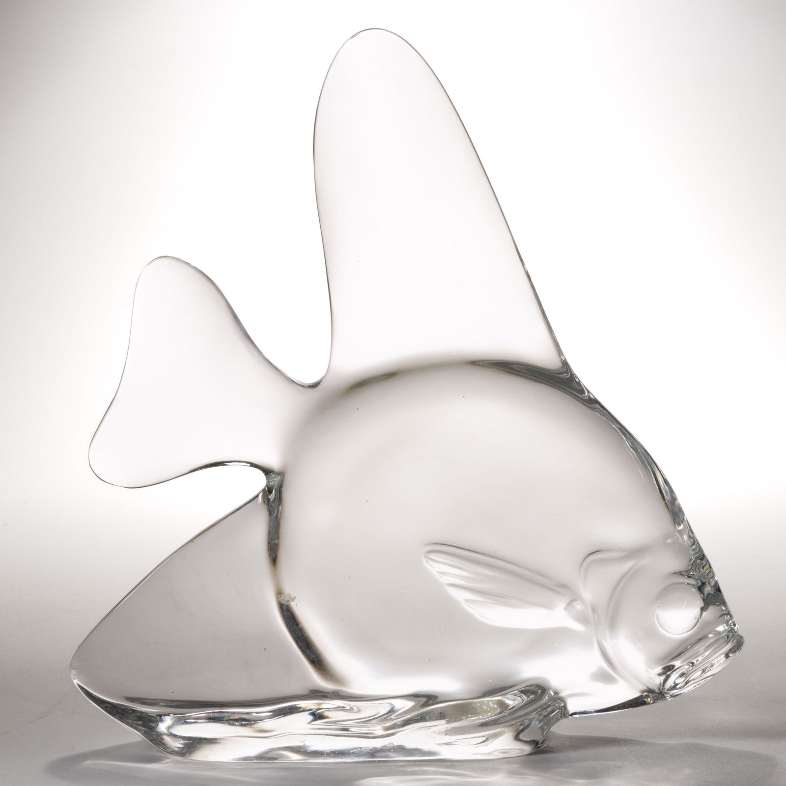 STEUBEN LARGE FISH FIGURAL ART GLASS SCULPTURE (1 of 1)