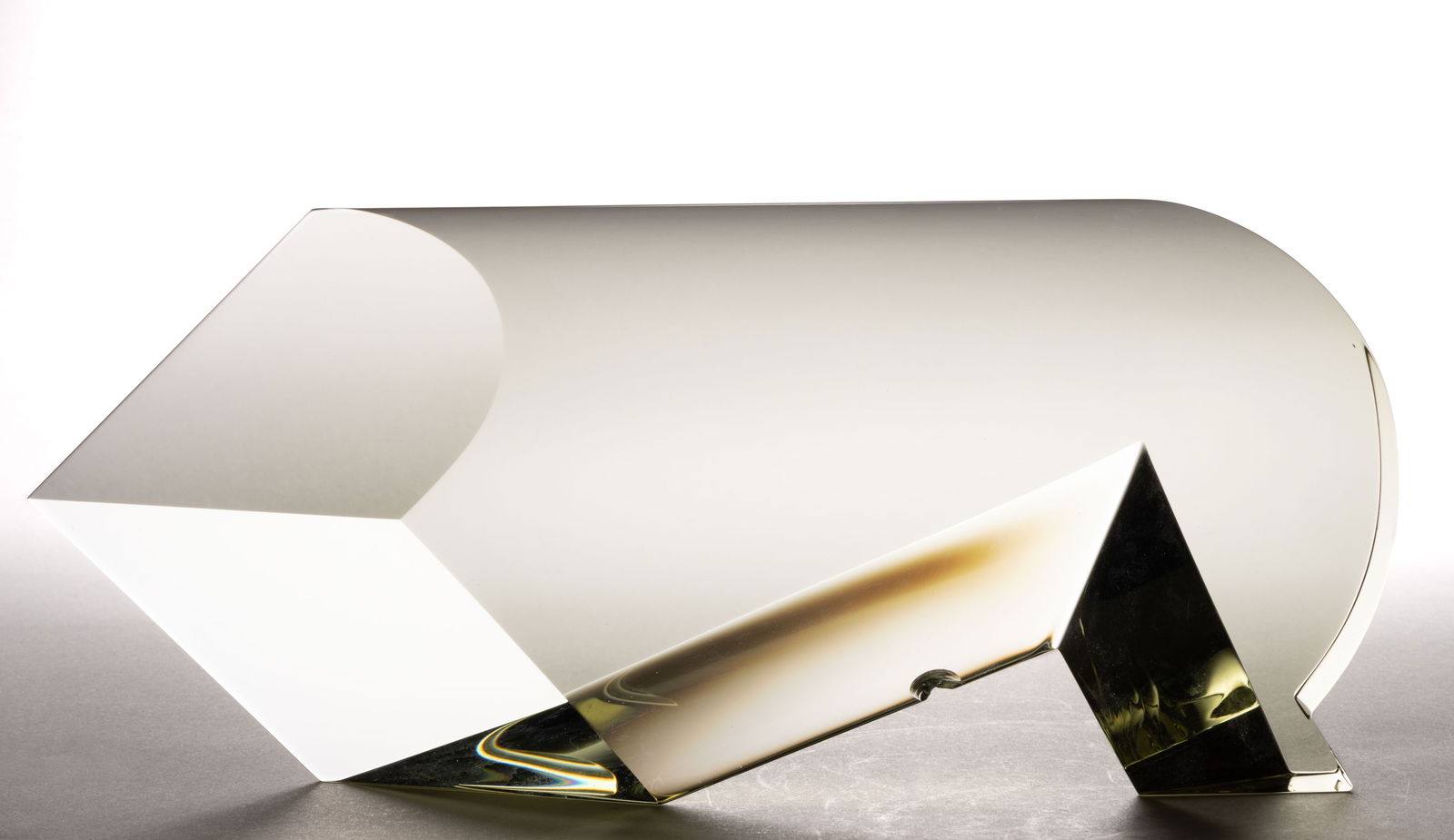 BRETISLAV NOVAK JR. (CZECH, B. 1952) ABSTRACT CRYSTAL STUDIO ART GLASS SCULPTURE (1 of 5)