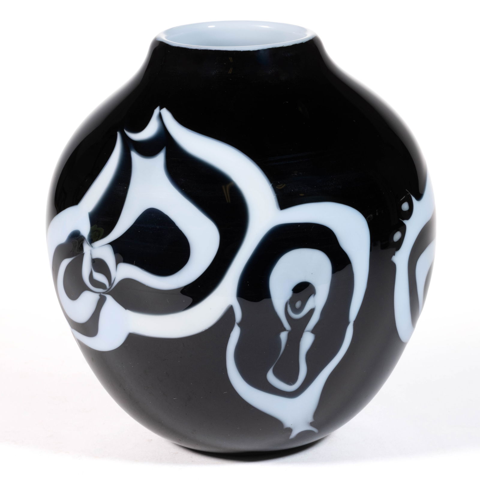 RICHARD RITTER (AMERICAN, B. 1940) STUDIO ART GLASS VASE (1 of 5)