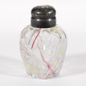 PHOENIX ATTRIBUTED PELOTON GLASS SALT SHAKER