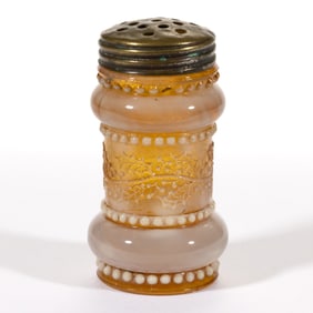 GREENTOWN NO. 450 / HOLLY AMBER SALT SHAKER