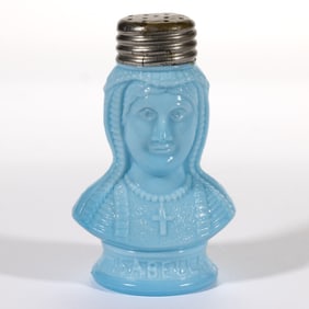 ISABELLA FIGURAL OPAQUE GLASS SALT SHAKER
