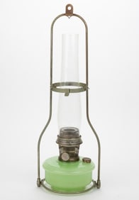 ALADDIN MODEL NO. B / NO. 0151 KEROSENE TILT-FRAME HANGING LAMP
