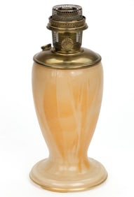 ALADDIN MODEL NO. 1245 VENETIAN ART-CRAFT KEROSENE SHORT VASE LAMP
