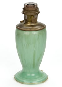 ALADDIN MODEL NO. 1243 VENETIAN ART-CRAFT KEROSENE SHORT VASE LAMP