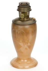 ALADDIN MODEL NO. 1245 VENETIAN ART-CRAFT KEROSENE SHORT VASE LAMP